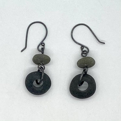 Double Rock Earrings