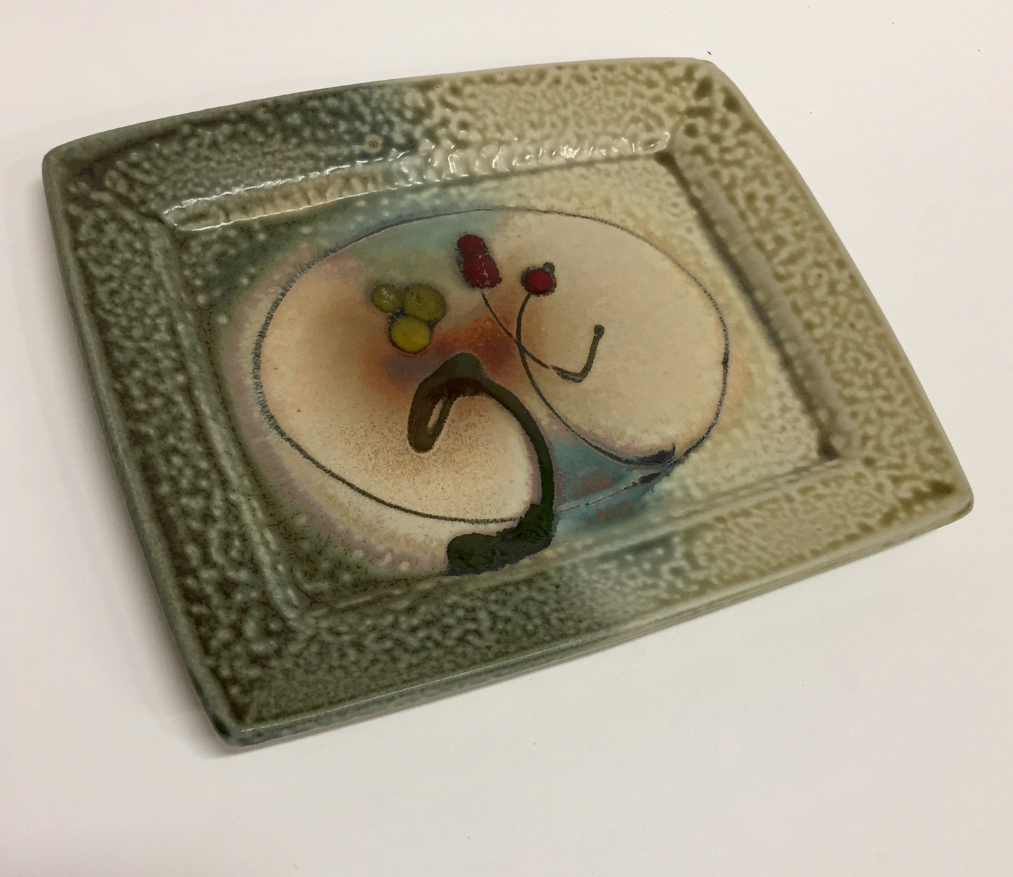 Small Plate Green Ash