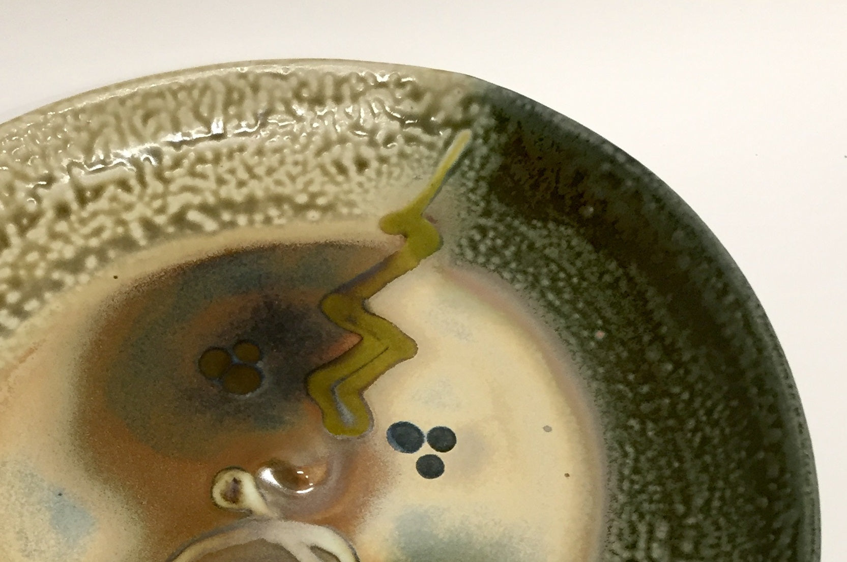 Oblique Platter Green Ash