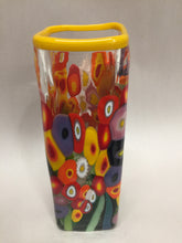 Load image into Gallery viewer, SM Sq Clear Wildflower Vase
