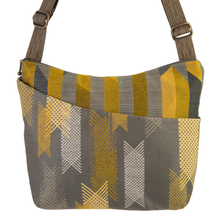 Cottage Bag in Lattice Grey
