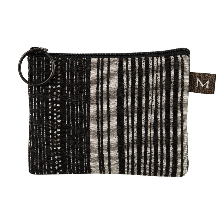 Coin Purse in Seedlings Black