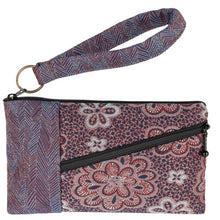 Load image into Gallery viewer, Beetle Wristlet Forest Flower Royal
