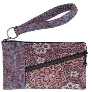 Beetle Wristlet Forest Flower Royal