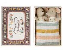 Load image into Gallery viewer, Twins, Baby Mouse Matchbox