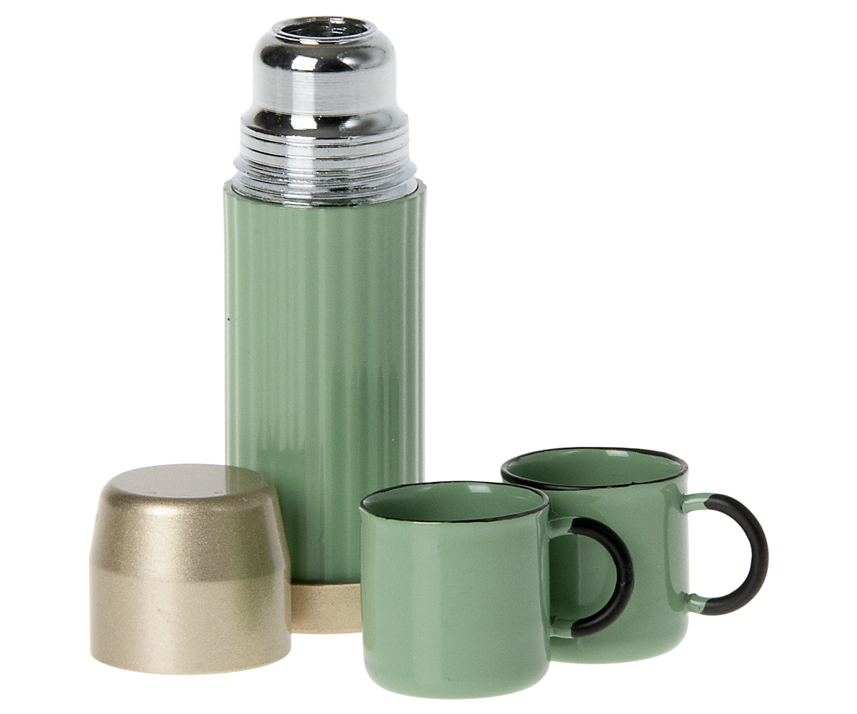 Thermos and cups - Mint