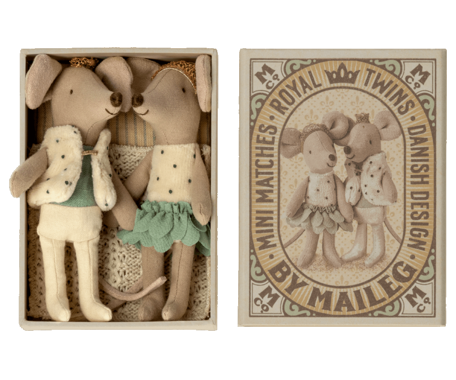 Royal Twins, Little Sis and Bro in Box