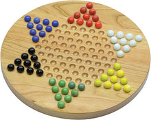 Load image into Gallery viewer, Wooden Chinese Checkers Game