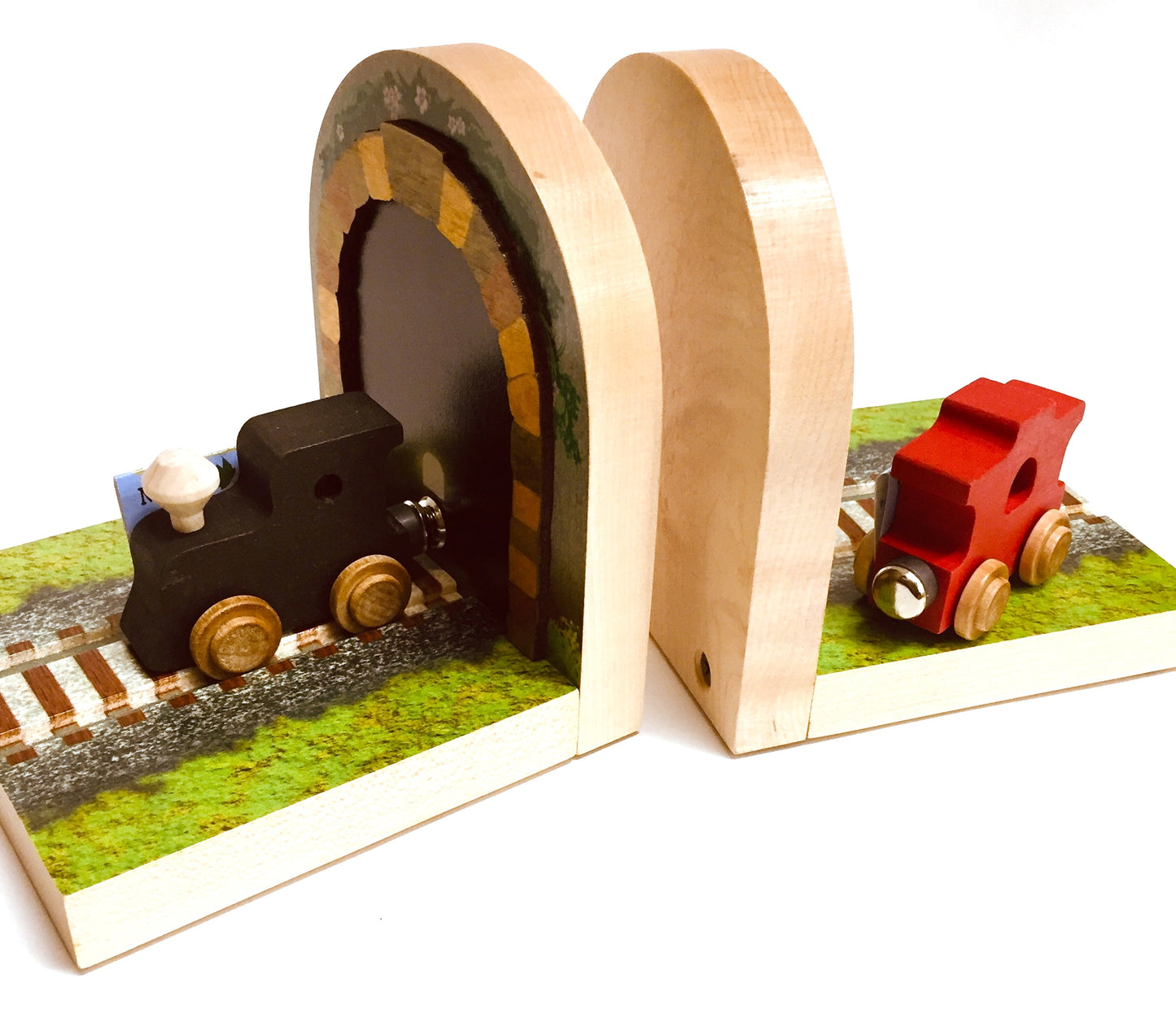 Bookends Train/Engine/Caboose
