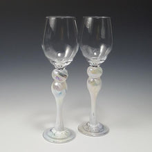Load image into Gallery viewer, White Stemmed Wine Goblet