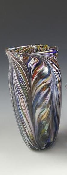Peacock Vase