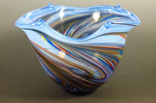 Load image into Gallery viewer, Multicolor Pinch Bowl in Blue