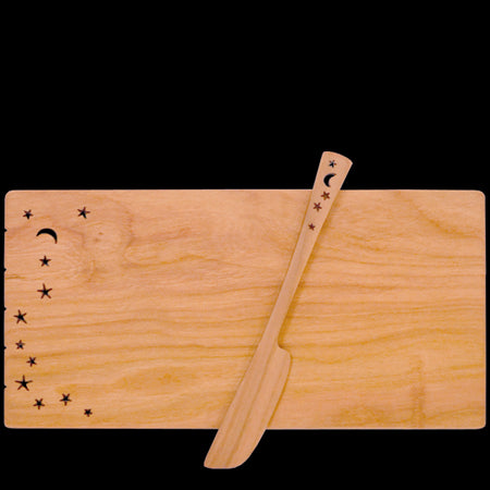 Celestial Cheese Board and Spreader