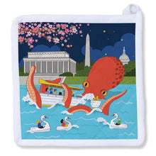 Load image into Gallery viewer, Octopus in DC Potholder