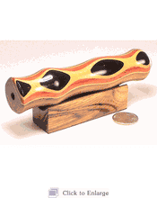 Load image into Gallery viewer, Teleidoscope With Stand in Teak and Ebony