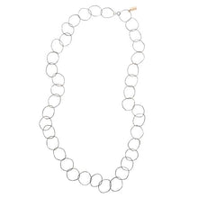 Load image into Gallery viewer, Shimmery Organic Circle Necklace