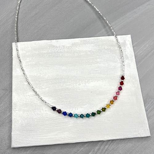 Rainbow Gradient Necklace