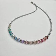 Load image into Gallery viewer, Pastel Crystal Gradient Necklace