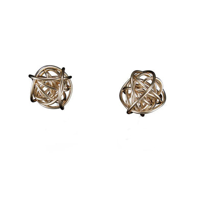 Gold Fill Knot Post Earring