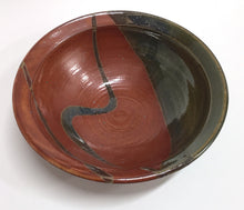 Load image into Gallery viewer, Rust and Green Ceramic Bowl