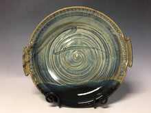 Load image into Gallery viewer, Blue Platter With Handles