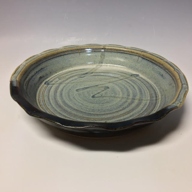 10 Inch Blue Pie Plate