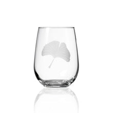 Load image into Gallery viewer, Stemless Ginko Wine Goblet