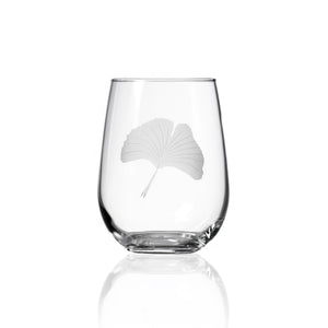 Stemless Ginko Wine Goblet