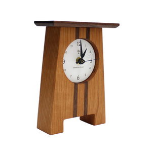 Cherry and Walnut Craftman Clock