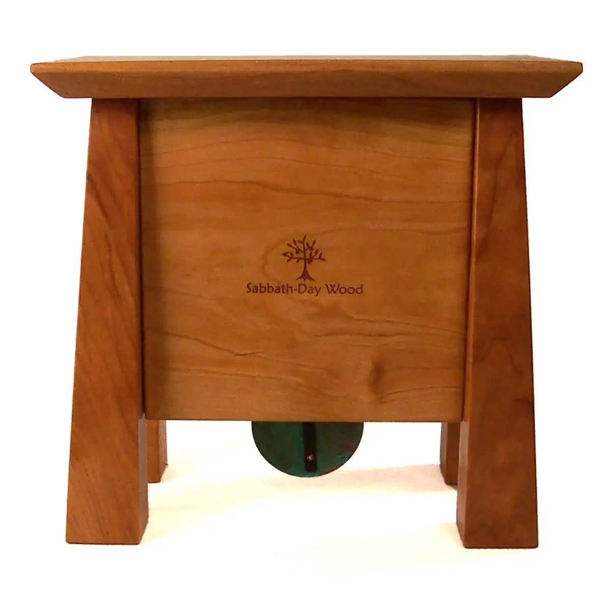 Prairie Mantel Deluxe Clock - Cherry & Copper