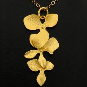 Neck, GF Gold Orchid Cascade