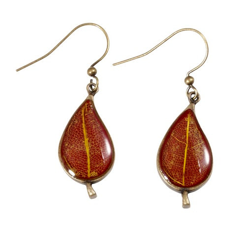 Winter Sweet Leaf Earrings