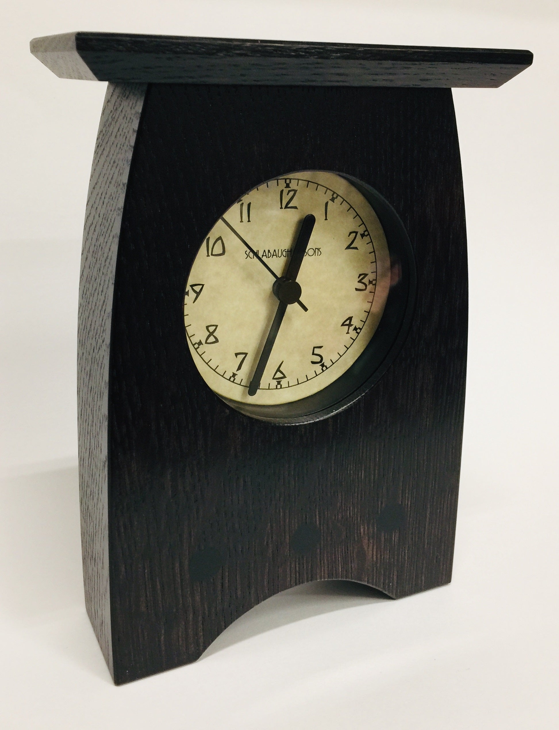 Clock - Arts + Crafts Slate Color