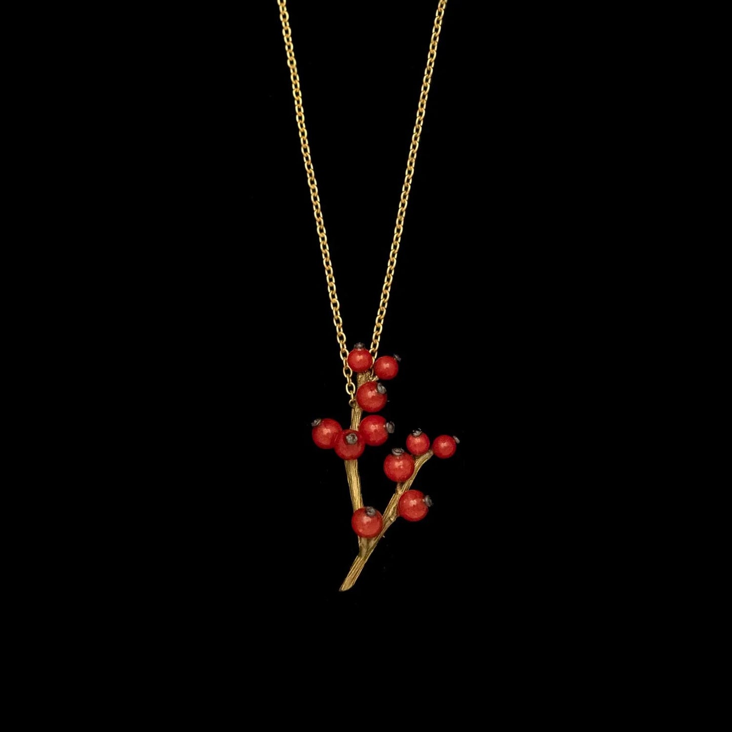 Winterberry Pendant Necklace