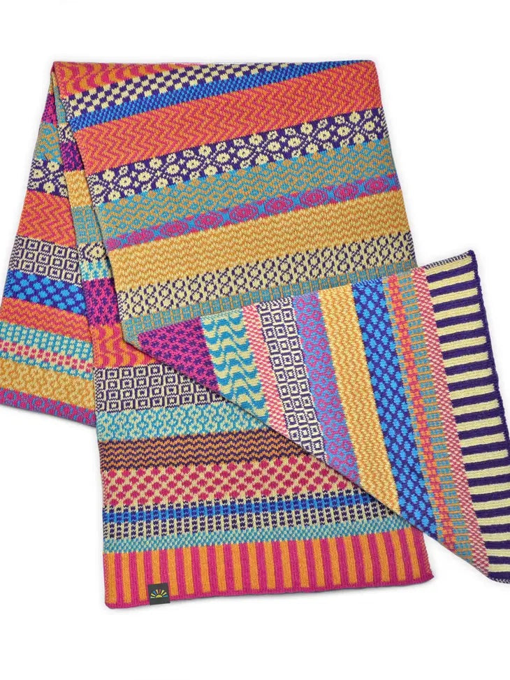 Knitted Scarf in Sunny