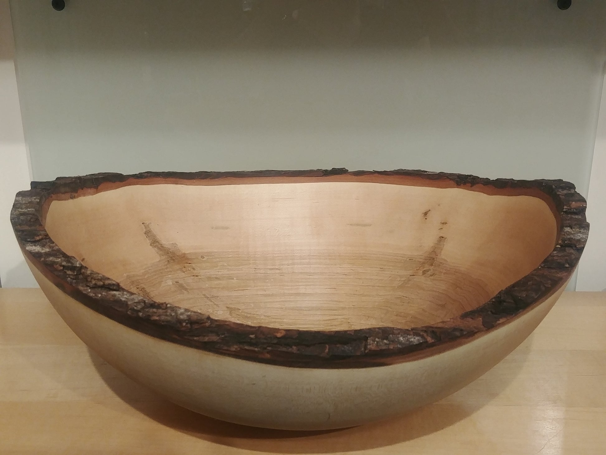 Live Edge Maple Bowl