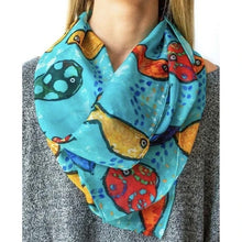 Load image into Gallery viewer, Fish Scarf