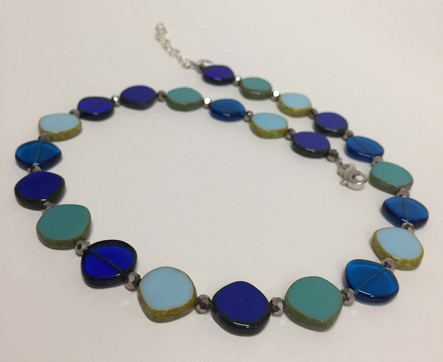 Necklace Full Circle Ocean