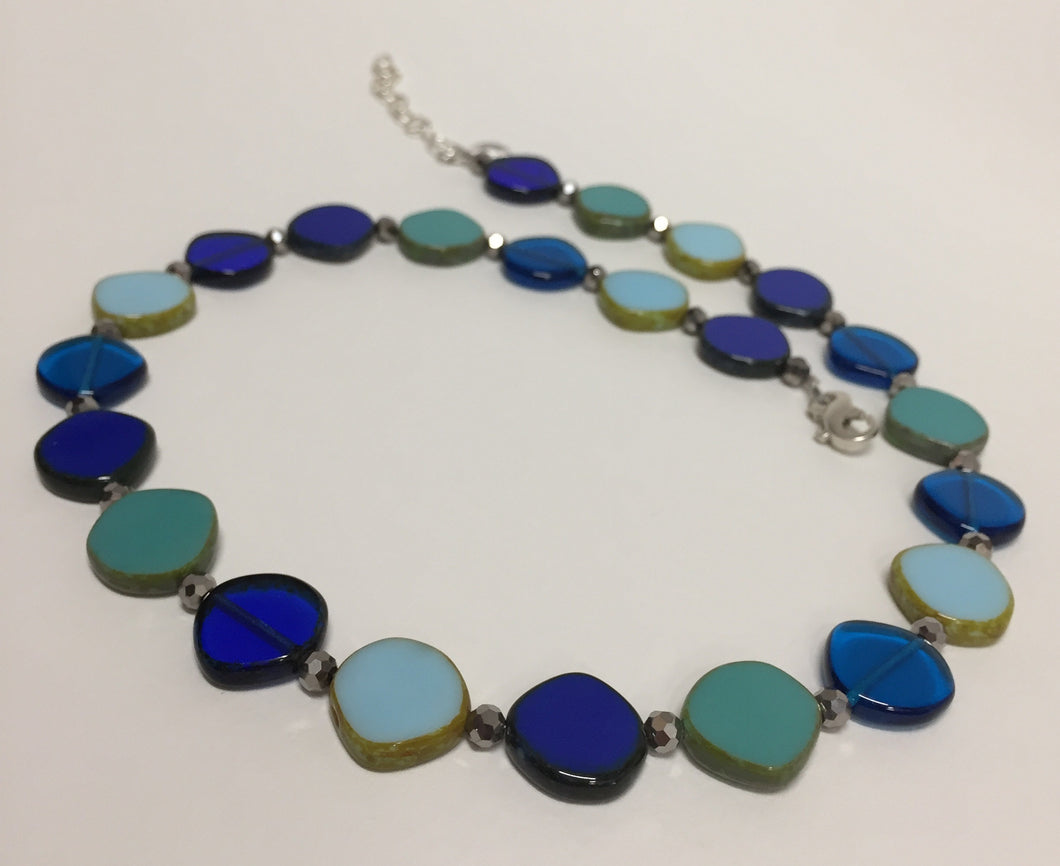 Necklace Full Circle Ocean