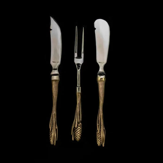 3 Piece Pine Hostess Set