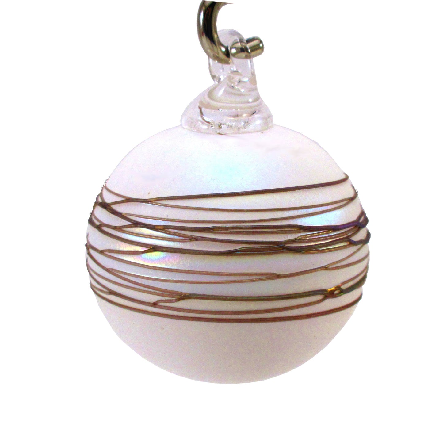 Shimmer Ornament Ivory