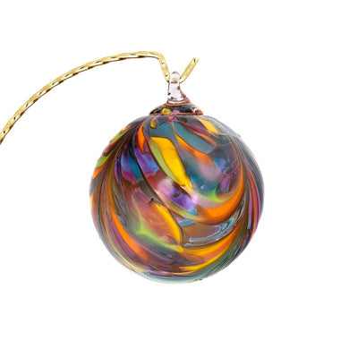 Coral Reef Feathered Ornament