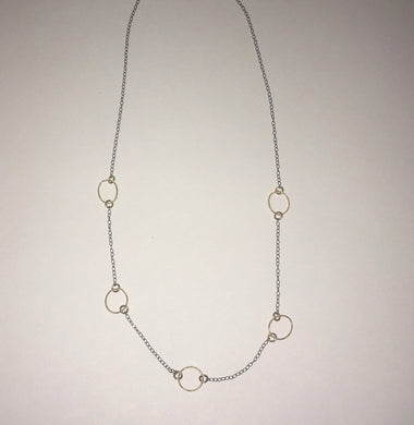 Neck OX Chain GF Hoops