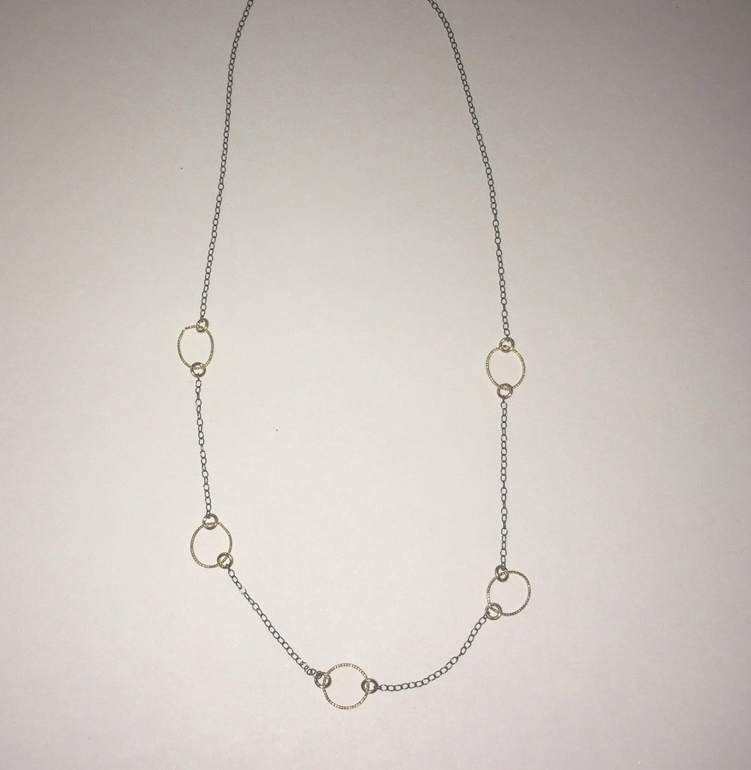Neck OX Chain GF Hoops