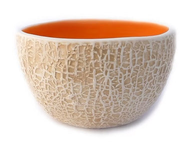 Tall Cantaloupe Bowl