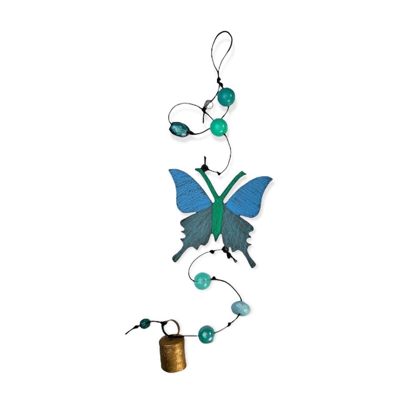 Butterfly Wind Chime Gardening Summer Mo