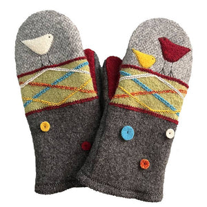 Mittens, Tweed Bird