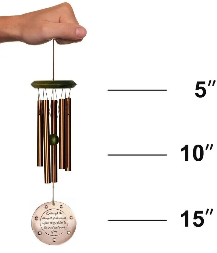 Memorial Copper Wind Chime