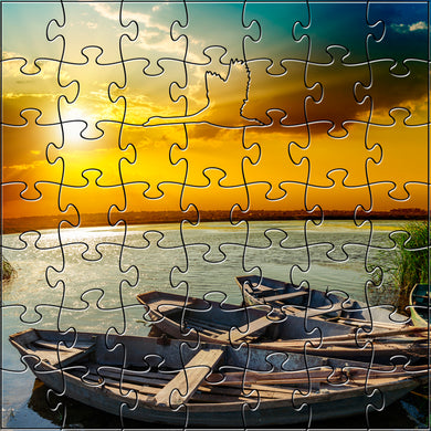River Sunset Teaser Puzzle