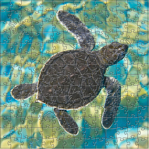 Mosiac Sea Turtle Medium Puzzle